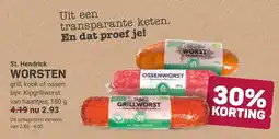 Ekoplaza St. Hendrick WORSTEN aanbieding