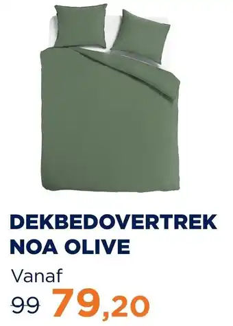 DEKBEDOVERTREK NOA OLIVE