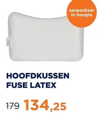 Fuse latex hoofdkussen