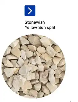 GAMMA Stonewish Yellow Sun split aanbieding