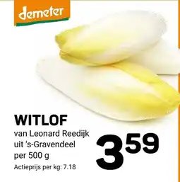 Ekoplaza demeter witlof aanbieding