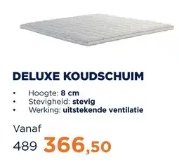 TotaalBED deluxe koudschuim aanbieding
