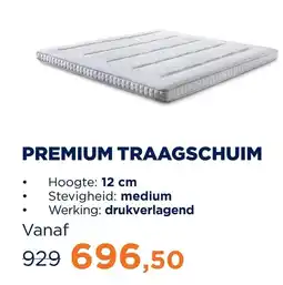 TotaalBED premium traagschuim aanbieding