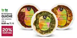 Ekoplaza De Oorsprong quiche aanbieding