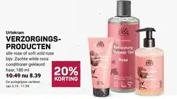 Ekoplaza Urtekram verzorgingsproducten aanbieding