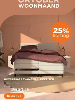 TotaalBED Boxspring levanger elektrisch aanbieding