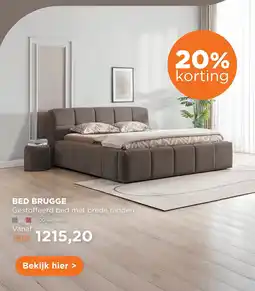 TotaalBED BED BRUGGE aanbieding