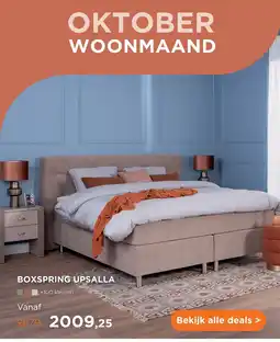TotaalBED Boxspring Upsalla aanbieding