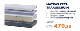 TotaalBED Matras Zeta Traagschuim aanbieding