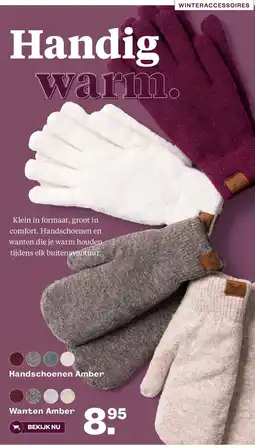 Welkoop Handschoenen Amber aanbieding