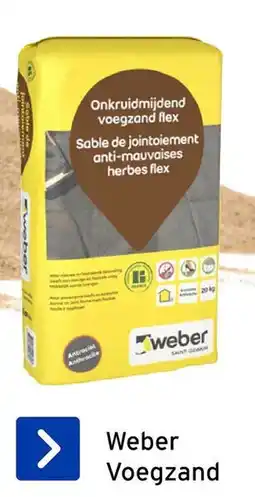 GAMMA Weber Voegzand aanbieding