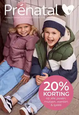 Prenatal op alle jassen, mutsen, wanten & sjaals aanbieding