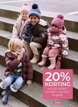 Prenatal op alle jassen, mutsen, wanten & sjaals aanbieding