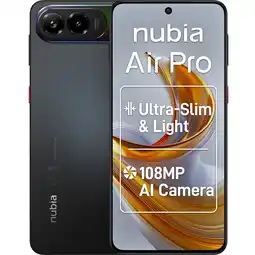 MediaMarkt ZTE Nubia Air pro 5G - 8GB - 512 GB Zwart aanbieding
