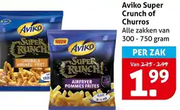 Hoogvliet Alle Aviko Super Crunch of Churros aanbieding