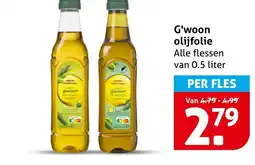 Hoogvliet Alle G'woon olijfolie aanbieding