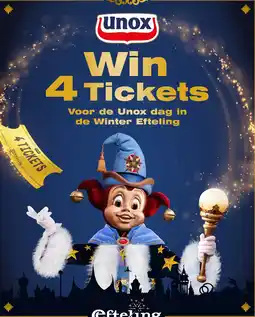 Hoogvliet Unox dag in de Winter Efteling aanbieding
