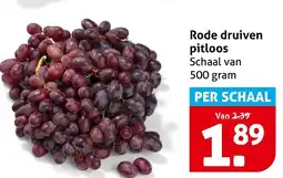 Hoogvliet Rode druiven aanbieding