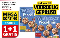 Hoogvliet Alle Wagner Piccolinis aanbieding