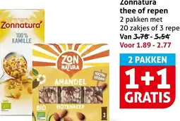 Hoogvliet Zonnatura thee of repen aanbieding