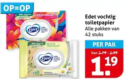 Hoogvliet Alle Edet vochtig toiletpapier aanbieding