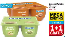 Hoogvliet Alle Danone Danette aanbieding