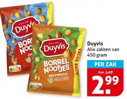 Hoogvliet Alle Duyvis Borrel Nootjes aanbieding