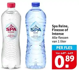 Hoogvliet Alle Spa Reine, Finesse of Intense aanbieding