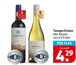 Hoogvliet Alle Tunupa Estate aanbieding