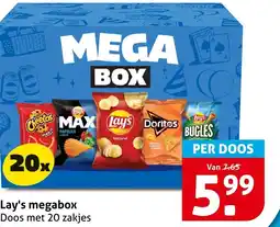 Hoogvliet Lay's megabox aanbieding