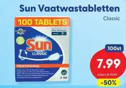 Die Grenze Sun Vaatwastabletten Classic aanbieding