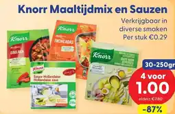 Die Grenze Knorr Maaltijdmix en Sauzen aanbieding