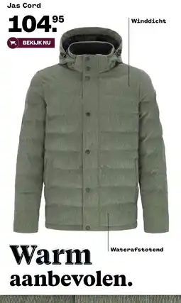 Welkoop Jas Cord aanbieding