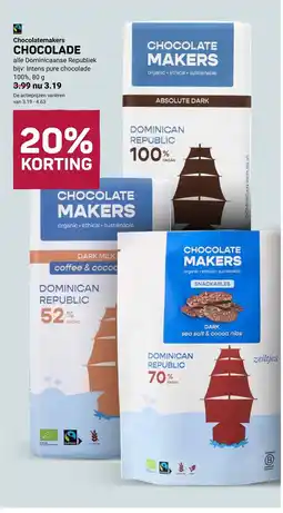 Ekoplaza Chocolatemakers Chocolade aanbieding