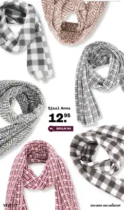 Welkoop Sjaal Anna aanbieding