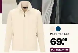 Welkoop Vest Tartan aanbieding