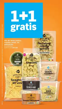 Albert Heijn Alle AH Verse Pasta's, Noedels, Pasta en Woksauzen aanbieding