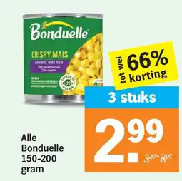Albert Heijn Alle Bonduelle aanbieding