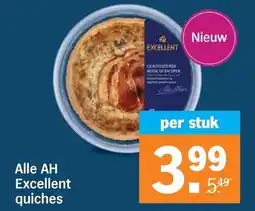 Albert Heijn Alle AH Excellent quiches aanbieding