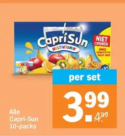 Albert Heijn Alle Capri-Sun 10-packs aanbieding