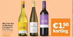 Albert Heijn Alle Cono Sur of Vila Nova aanbieding