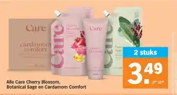 Albert Heijn Alle Care Cherry Blossom, Botanical Sage en Cardamom Comfort aanbieding