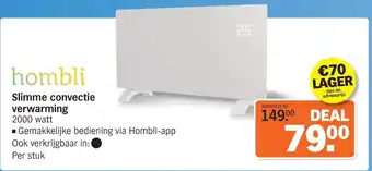 Hombli Slimme Convectie Verwarming