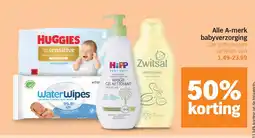Albert Heijn Alle A-merk babyverzorging aanbieding