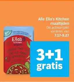 Albert Heijn Alle Ella's Kitchen maaltijden aanbieding