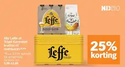 Albert Heijn Alle Leffe of Tripel Karmeliet kratten of multipacks*/** aanbieding