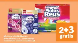 Albert Heijn Alle Reus toiletblokken en wasmiddelen t/m 23 wasbeurten aanbieding