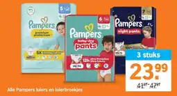 Albert Heijn Alle Pampers luiers en luierbroekjes aanbieding