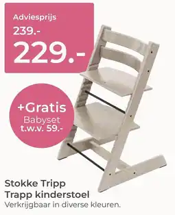 Prenatal Stokke Tripp Trapp kinderstoel aanbieding