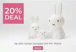 Prenatal Mr. Maria nijntje lampjes aanbieding